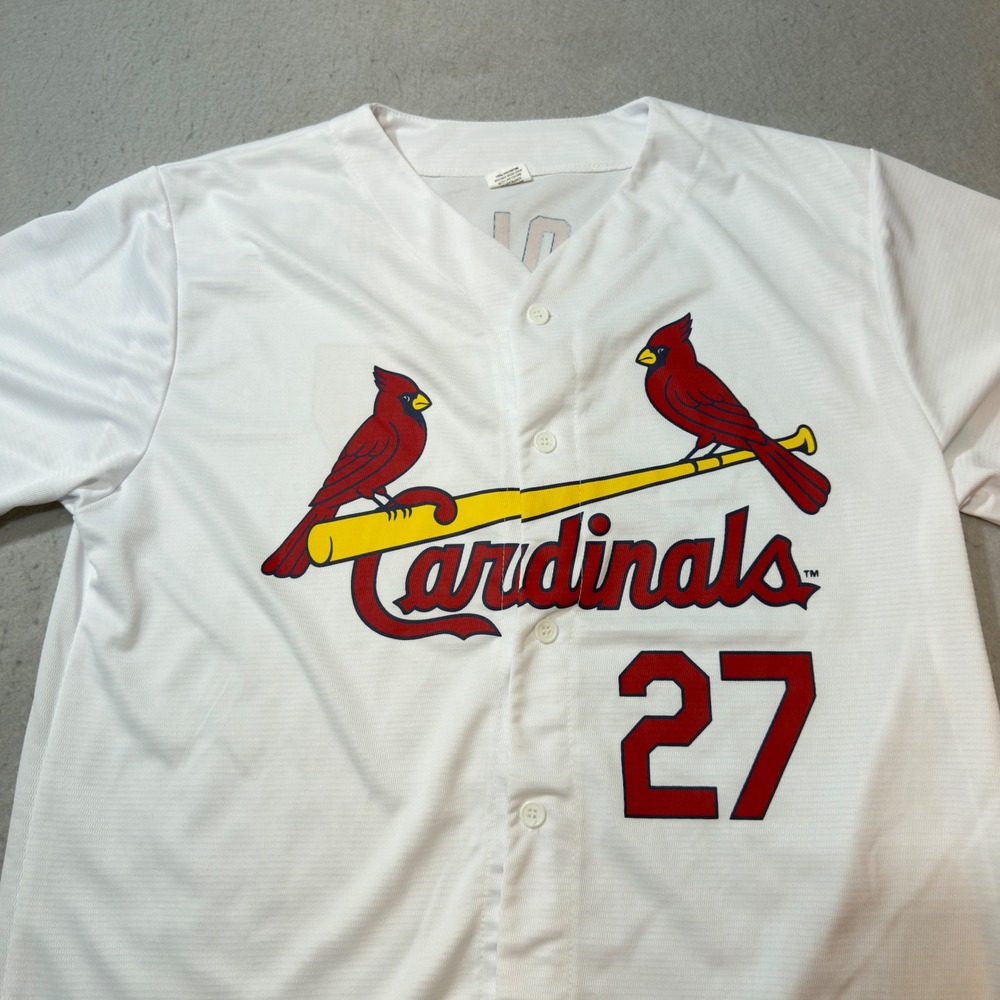 St. Louis Cardinals Baseball Jersey Mens XL White #27 Scott Rolen Sports Spring